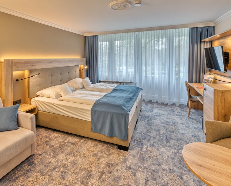 Komfort Doppelzimmer im Ringhotel Ahrensburg garni, 3-Sterne Superior Hotel in der Metropolregion Hamburg | © Ringhotel Ahrensburg garni