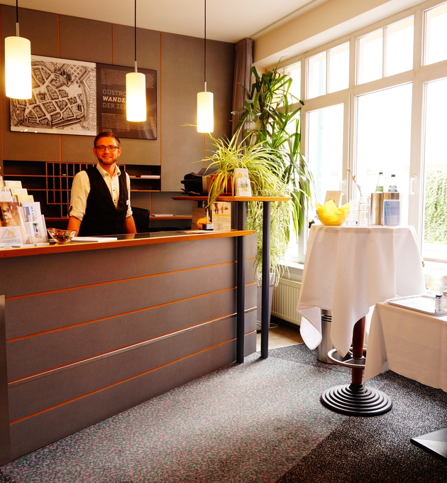 Lobby des 3 Sterne Superior Hotel Ringhotel Altstadt garni in Güstrow | © Ringhotel Altstadt garni in Güstrow