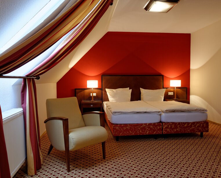 Zimmer das besonders beliebt ist als 'Hochzeits-Zimmer' im 4 Sterne Hotel Ringhotel Appelbaum in Gütersloh | © Ringhotel Appelbaum in Gütersloh