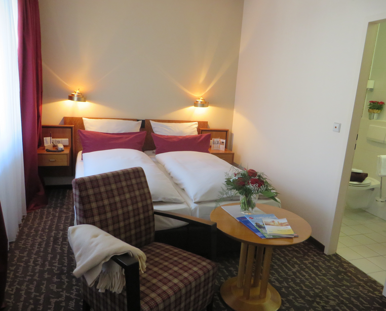 Doppelzimmer im 4 Sterne Hotel Ringhotel Bundschu in Bad Mergentheim | © Ringhotel Bundschu in Bad Mergentheim