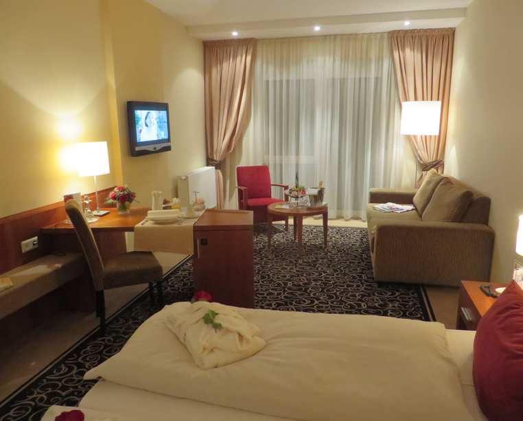 Superior Doppelzimmer Wohnbereich | © Ringhotel Bundschu