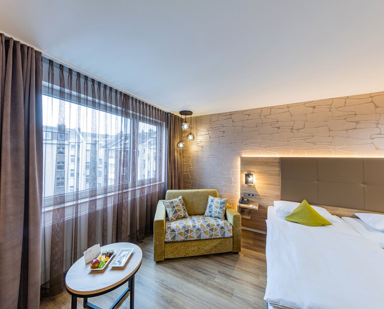 Restful sleep in the newly renovated room at the Ringhotel Drees in Dortmund | © Ringhotel Drees
