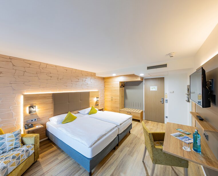 Restful sleep in the newly renovated room at the Ringhotel Drees in Dortmund | © Ringhotel Drees
