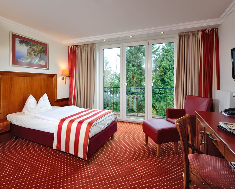 Single room at the Ringhotel Drei Birken 4 star superior hotel in Bad Rothenfelde | © Hotel Drei Birken Bad Rothenfelde