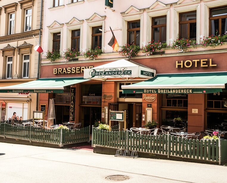 Ringhotel Dreiländereck in Zittau exterior view of the hotel | © Ringhotel Dreiländereck, Zittau
