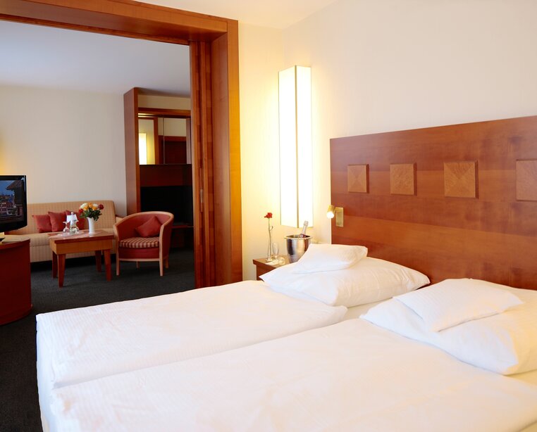 Gehobener Schlafkomfort in edlem Design im 4 Sterne Hotel Ringhotel Fährhaus in Bad Bevensen | © Ringhotel Fährhaus in Bad Bevensen