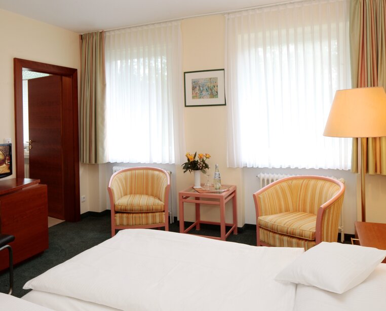 Moderne große Zimmer im 4 Sterne Hotel Ringhotel Fährhaus in Bad Bevensen | © Ringhotel Fährhaus in Bad Bevensen