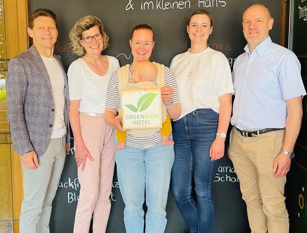 Green sign certification at Ringhotel Landhaus Gardels in Brunsbüttel, 4 star hotel at the north sea | © Ringhotel Landhaus Gardels in Brunsbüttel