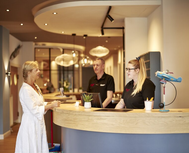 Reception at Ringhotel Landhaus Gardels in Brunsbüttel, 4-star hotel at the North Sea | © Ringhotel Landhaus Gardels in Brunsbüttel