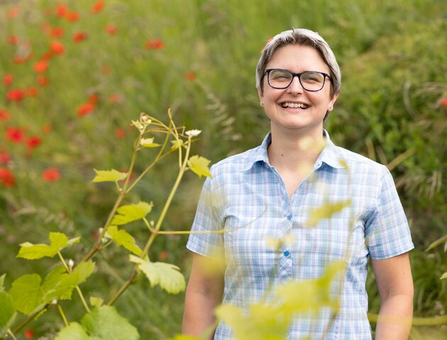 Winzerin Franziska Schätzle im Ringhotel Gasthof Hasen  in Herrenberg | © Weingut Schaetzle Ringhotel Gasthof Hasen