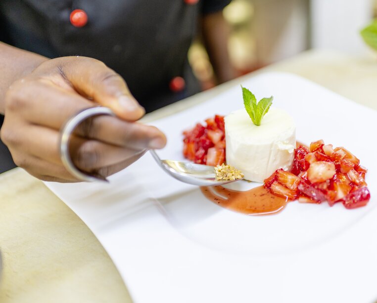 Delicious dessert at Ringhotel Katharinen Hof in Unna, 4 stars hotel | © Ringhotel Katharinen Hof in Unna
