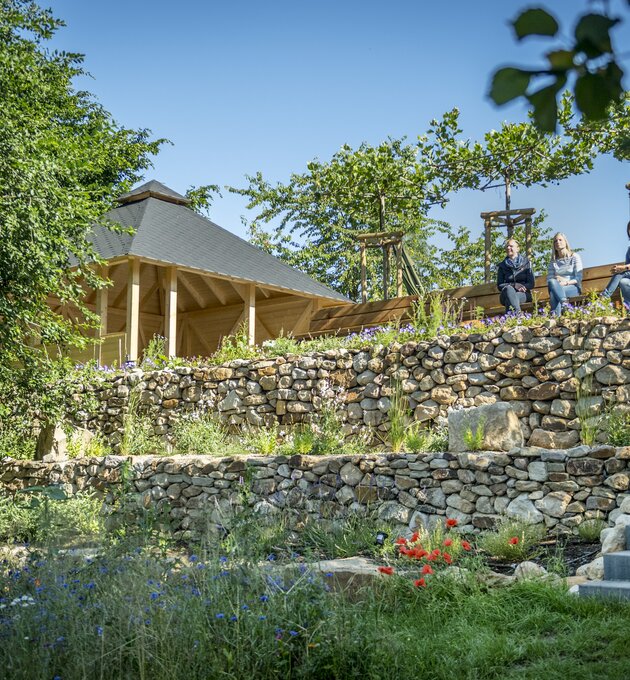 Outdoor area at the Ringhotel Landhotel Buller in Hagen am Teutoburger Wald | © Aileen Rogge Ringhotel Landhotel Buller