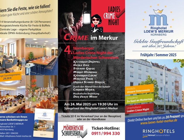 spring and summer flyer 2025, Ringhotel Loew's Merkur  | © Peter Hülsberg
