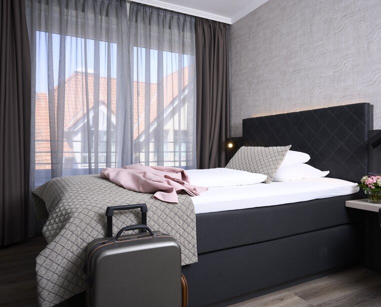 Gut ausgestattete Zimmer im 4-Sterne Ringhotel Niedersachsen in Höxter | © Ringhotel Niedersachsen