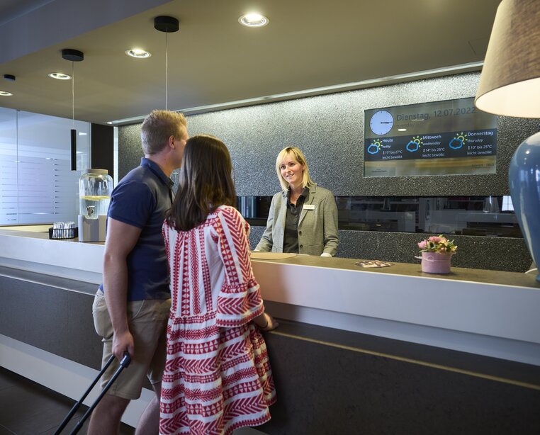 Check in at Ringhotel Niedersachsen in Höxter | © Ringhotel Niedersachsen