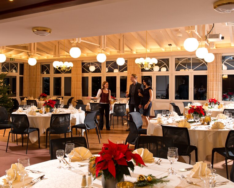 Stilvoll feiern im Wintergarten des 4 Sterne Ringhotel Schwarzwald-Hotel Silberkönig in Gutach-Bleibach | © Ringhotel Schwarzwald-Hotel Silberkönig in Gutach-Bleibach