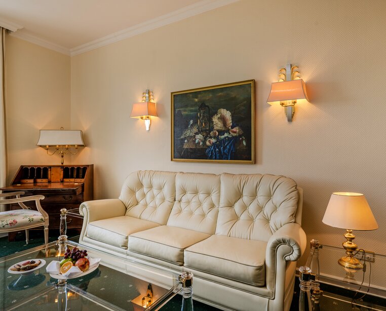 Suite Wohnzimmer | © Ringhotel Seehof Berlin