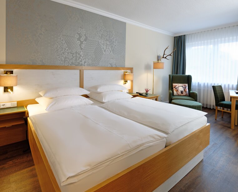Doppelzimmer Landhaus im Stammhaus des Ringhotel Sellhorn in Hanstedt | © Ringhotel Sellhorn