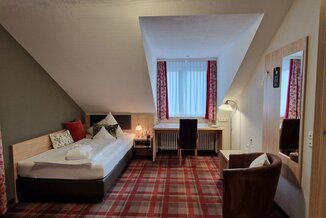 Einzelzimmer des Ringhotels Sonneck 4 Sterne Hotel in Bad Wörishofen im Allgäu | © Ringhotel Sonneck in Bad Wörishofen