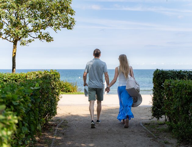 Strandpromenade am Meer  im 4 Sterne Superior Hotel Ringhotel Strandblick in Kühlungsborn | © DomusImages und Ringhotel Strandblick in Kühlungsborn