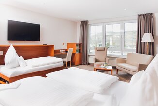 4 Sterne Superior Hotel Teutoburger Wald Dopelzimmer deluxe | © Ringhotel Teutoburger Wald