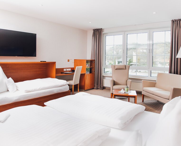 4 Sterne Superior Hotel Teutoburger Wald Dopelzimmer deluxe | © Ringhotel Teutoburger Wald