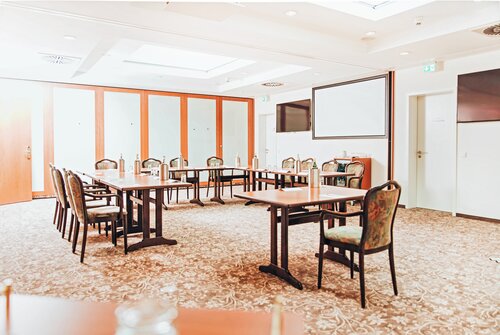 Helle und modern ausgestattete Räume für Ihre Seminare und Meetings im 4 Sterne Superior Hotel Ringhotel Teutoburger Wald in Tecklenburg | © Ringhotel Teutoburger Wald in Tecklenburg