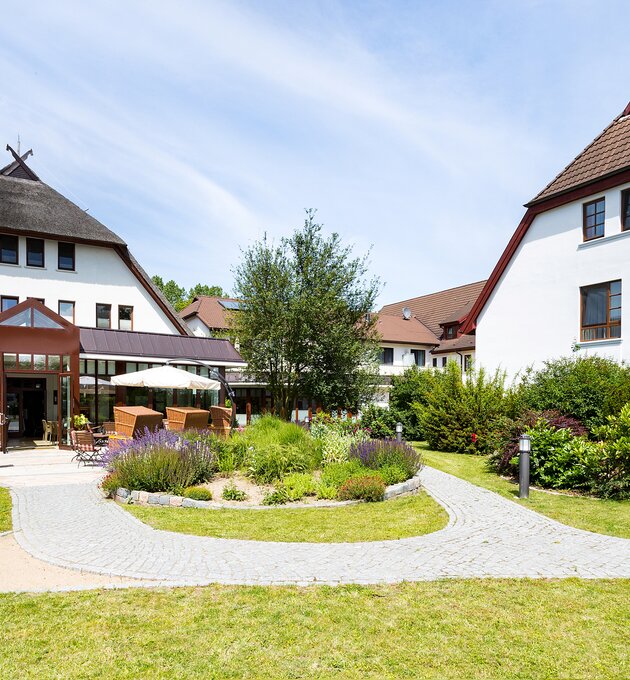 Gartenaufnahme Hotel Warnemünder Hof im Rostock-Warnemünde | © Ringhotel Warnemünder Hof