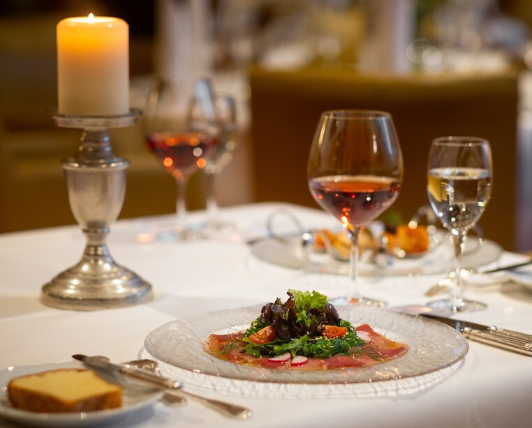 Edles mediterranes Abendrestaurant im 4 Sterne Hotel Ringhotel Winzerhof in Rauenberg | © Ringhotel Winzerhof in Rauenberg