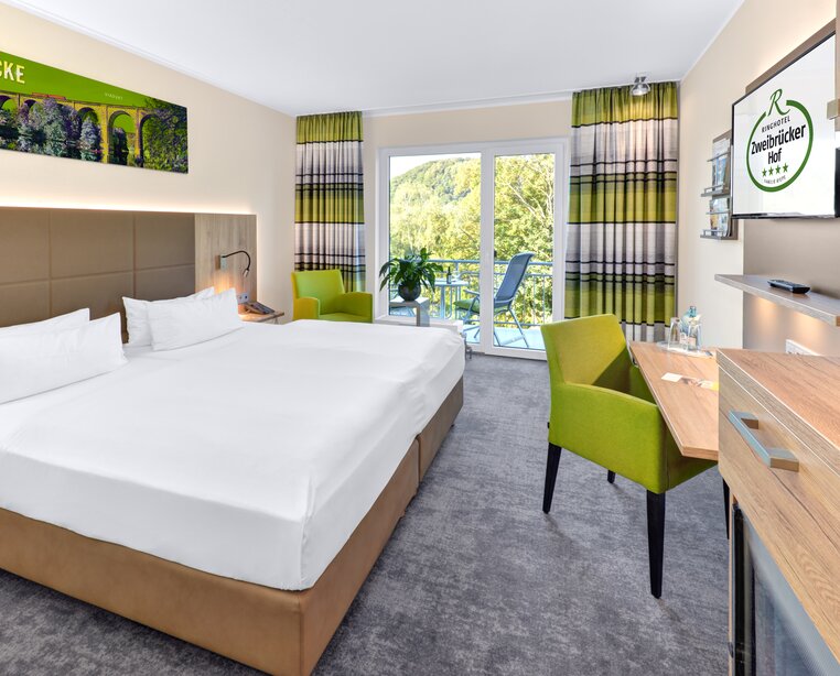 Comfort room at Ringhotel Zweibrücker Hof in Herdecke, 4-star hotel in Ruhr area | © Ringhotel Zweibrücker Hof