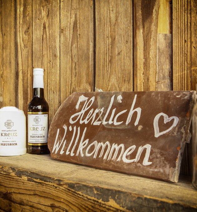 Dekoration in der Brauscheune Ringhotel Zum Kreuz in Heidenheim/Steinheim, 4-Sterne Hotel in Schwaben | © Ringhotel Zum Kreuz