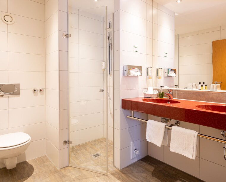 Bathroom at Ringhotel sKreuz in Steinheim, 4 stars hotel | © Ringhotel sKreuz Steinheim