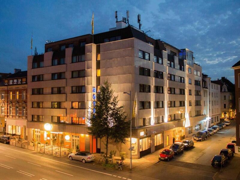 5 Gehminuten vom Messezentrum liegt das 4 Sterne Ringhotel Drees in Dortmund